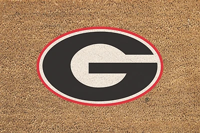 Georgia Bulldogs 24" x 36" Outdoor Team Logo Coir Mat