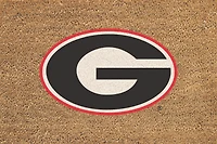 Georgia Bulldogs 24" x 36" Outdoor Team Logo Coir Mat