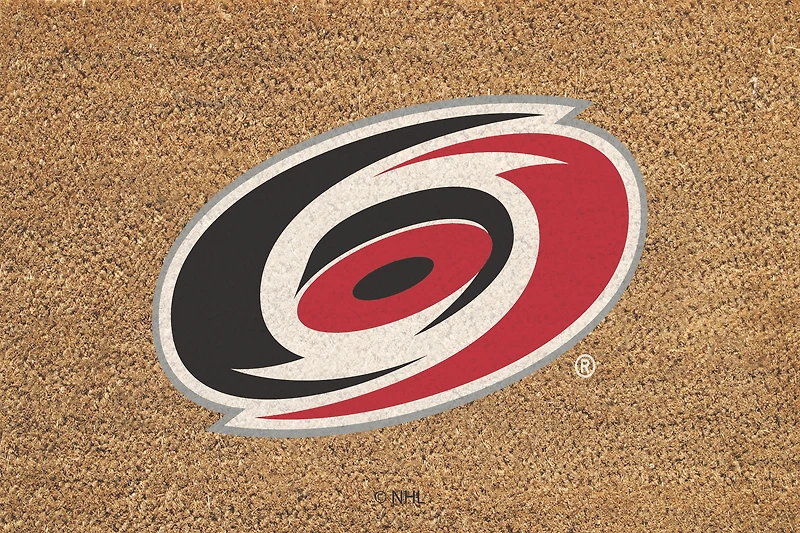 Carolina Hurricanes 24" x 36" Outdoor Team Logo Coir Mat
