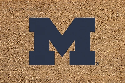 Michigan Wolverines 24" x 36" Outdoor Team Logo Coir Mat
