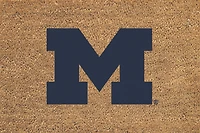 Michigan Wolverines 24" x 36" Outdoor Team Logo Coir Mat