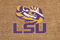 LSU Tigers 24" x 36" Outdoor Team Logo Coir Mat