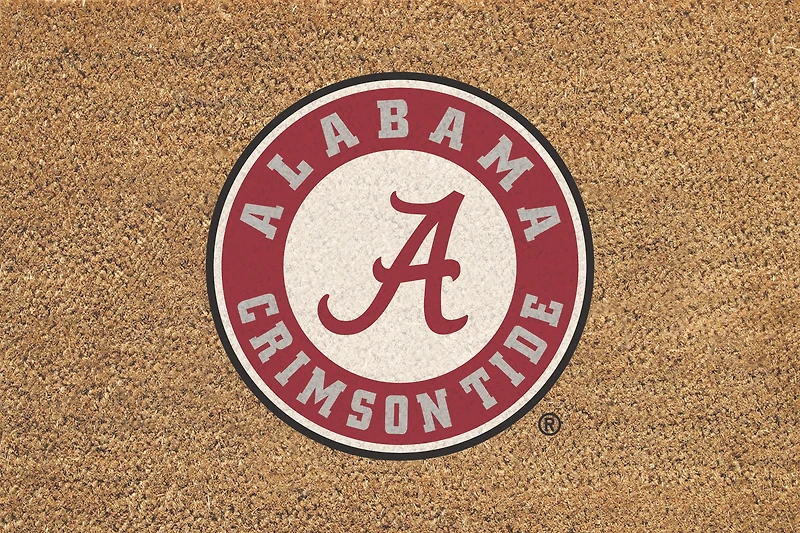 Alabama Crimson Tide 24" x 36" Outdoor Team Logo Coir Mat