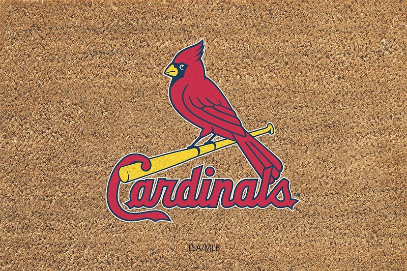 St. Louis Cardinals 24" x 36" Outdoor Team Logo Coir Mat