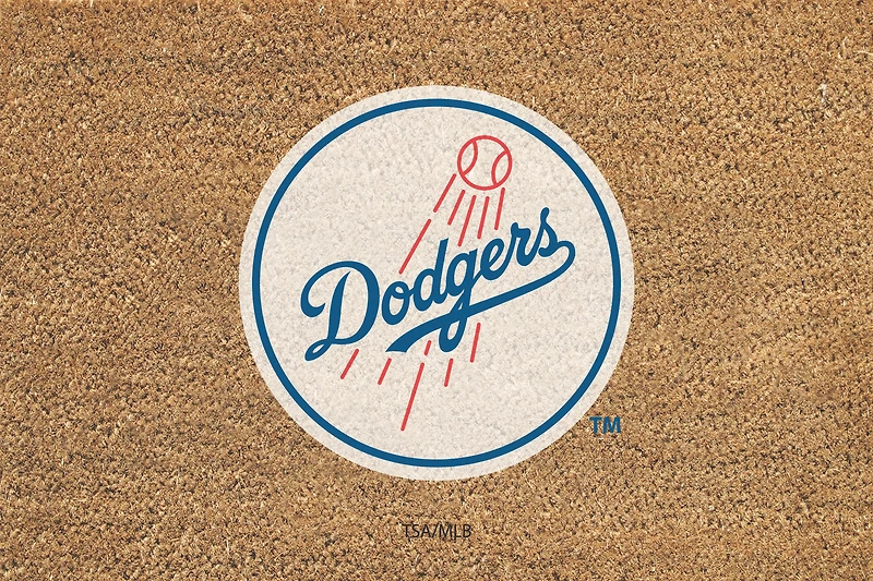 Los Angeles Dodgers 24" x 36" Outdoor Team Logo Coir Mat