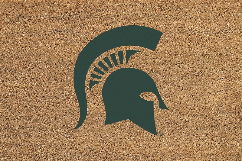 Michigan State Spartans 24" x 36" Outdoor Team Logo Coir Mat