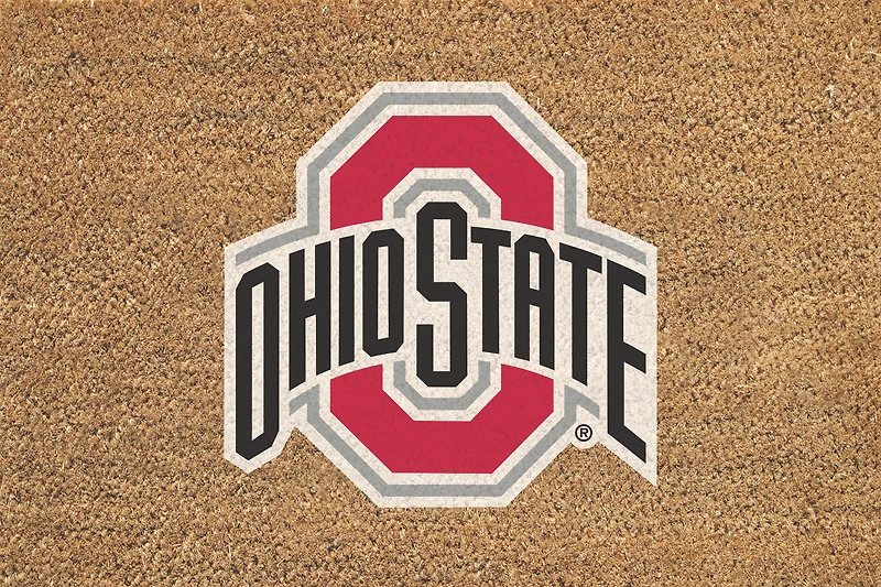 Ohio State Buckeyes 24" x 36" Outdoor Team Logo Coir Mat