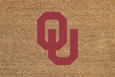 Oklahoma Sooners 24" x 36" Outdoor Team Logo Coir Mat
