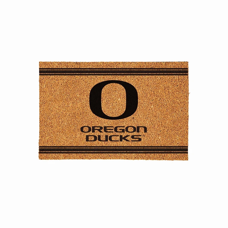 Oregon Ducks 24" x 36" Outdoor Monochrome Team Logo Coir Mat