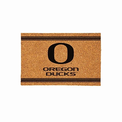 Oregon Ducks 24" x 36" Outdoor Monochrome Team Logo Coir Mat
