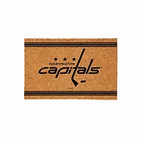 Washington Capitals 24" x 36" Outdoor Monochrome Team Logo Coir Mat