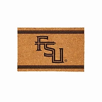 Florida State Seminoles 24" x 36" Outdoor Monochrome Team Logo Coir Mat