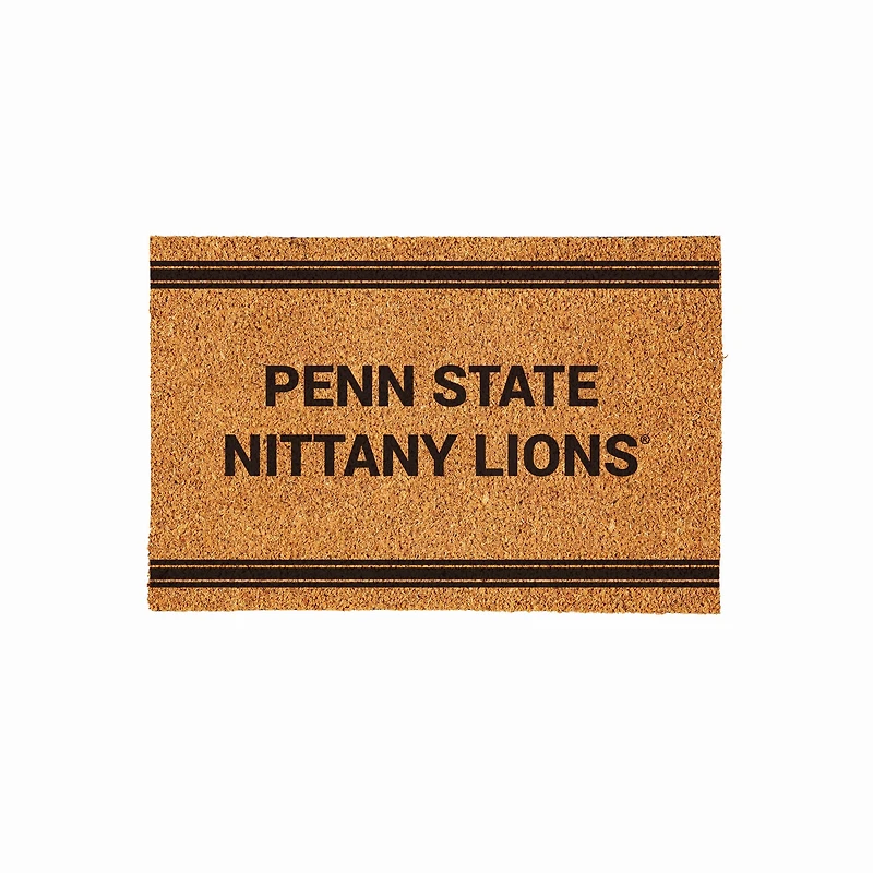 Penn State Nittany Lions 24" x 36" Outdoor Monochrome Team Logo Coir Mat
