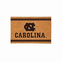 North Carolina Tar Heels 24" x 36" Outdoor Monochrome Team Logo Coir Mat