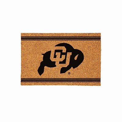 Colorado Buffaloes 24" x 36" Outdoor Monochrome Team Logo Coir Mat