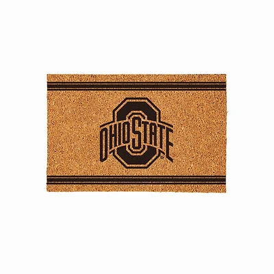 Ohio State Buckeyes 24" x 36" Outdoor Monochrome Team Logo Coir Mat