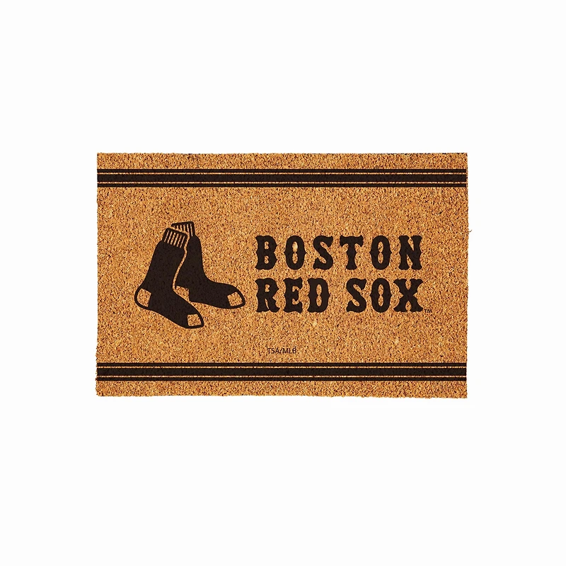 Boston Red Sox 24" x 36" Outdoor Monochrome Team Logo Coir Mat