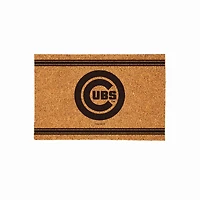 Chicago Cubs 24" x 36" Outdoor Monochrome Team Logo Coir Mat