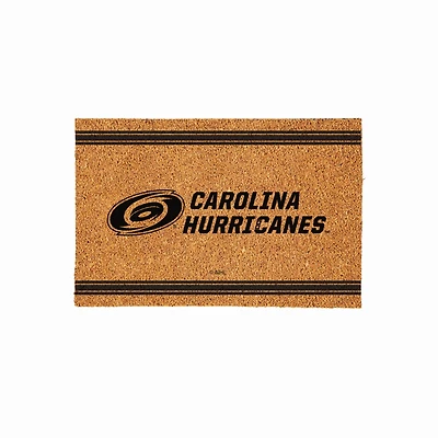 Carolina Hurricanes 24" x 36" Outdoor Monochrome Team Logo Coir Mat