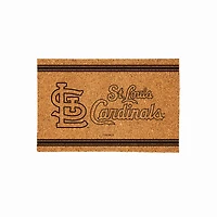 St. Louis Cardinals 24" x 36" Outdoor Monochrome Team Logo Coir Mat