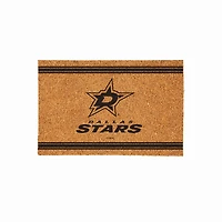 Dallas Stars 24" x 36" Outdoor Monochrome Team Logo Coir Mat