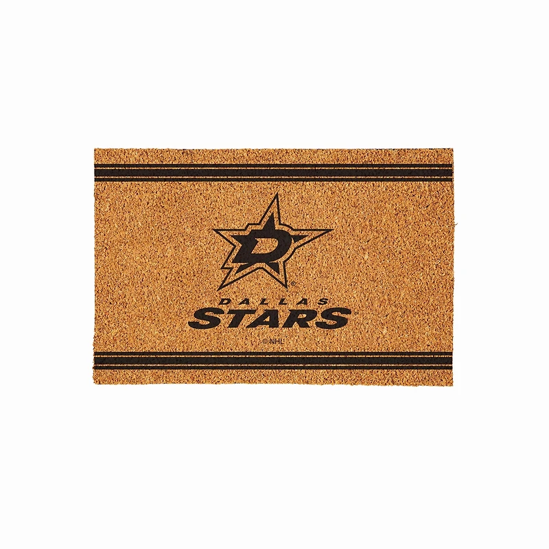 Dallas Stars 24" x 36" Outdoor Monochrome Team Logo Coir Mat