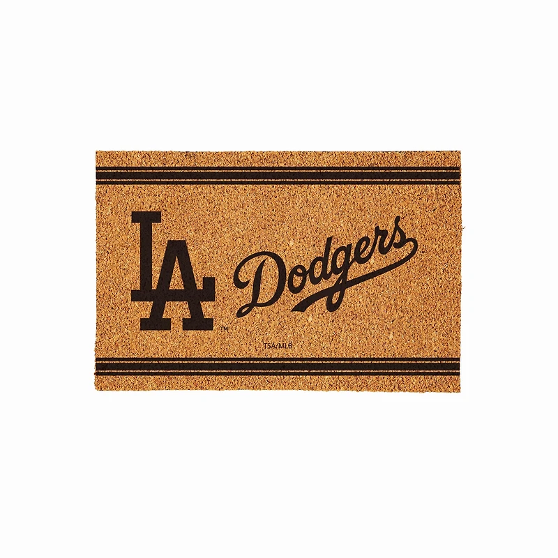 Los Angeles Dodgers 24" x 36" Outdoor Monochrome Team Logo Coir Mat