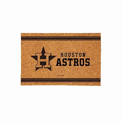 Houston Astros 24" x 36" Outdoor Monochrome Team Logo Coir Mat