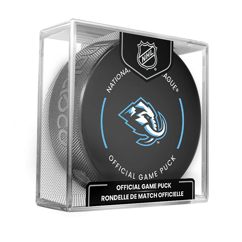 Utah Mammoth Inglasco 2025-26 Season Official Game Puck