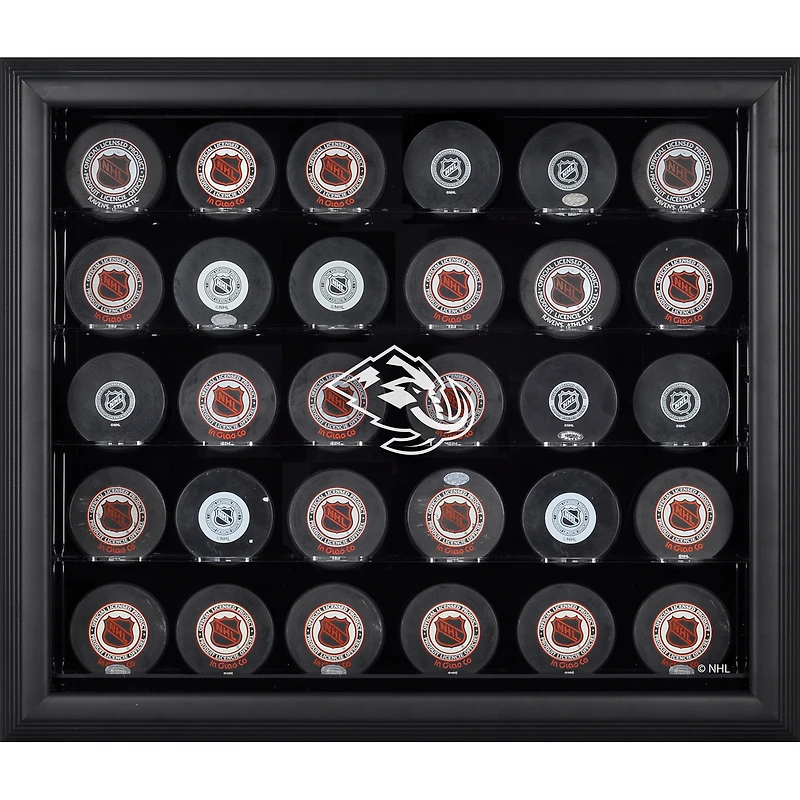 Utah Mammoth 30-Puck Black Display Case