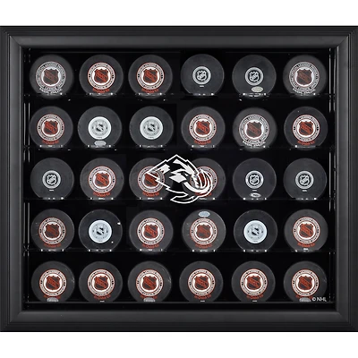 Utah Mammoth 30-Puck Black Display Case