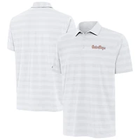 Men's Antigua  White Florida Gators GatorBoys Tunnel Polo
