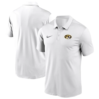 Men's Nike White Missouri Tigers Victory Solid Performance Polo