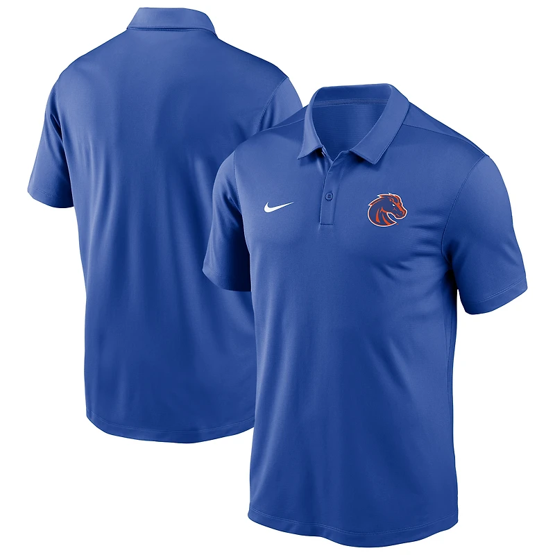 Men's Nike Royal Boise State Broncos Victory Solid Performance Polo