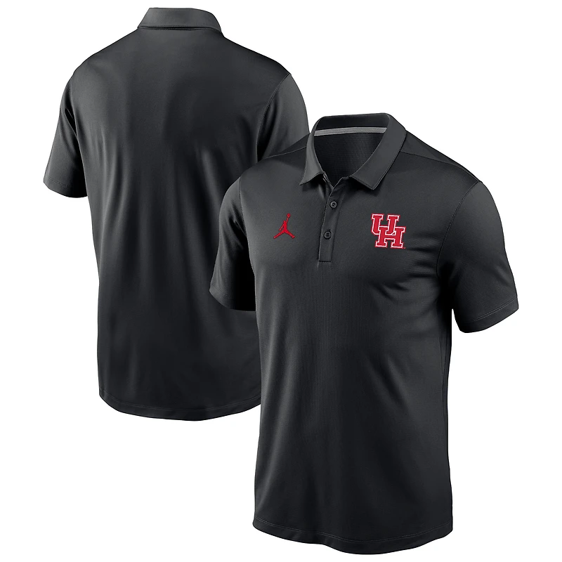 Men's Nike Black Houston Cougars Solid Victory Dri-FIT Polo