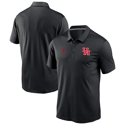 Men's Nike Black Houston Cougars Solid Victory Dri-FIT Polo