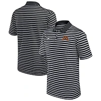 Men's Nike Black Minnesota Golden Gophers Victory Stripe Performance Polo