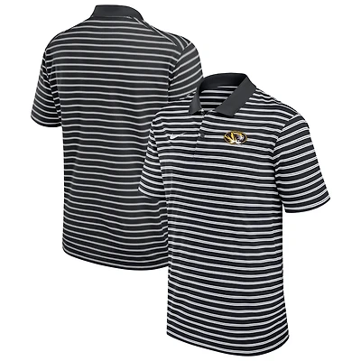 Men's Nike Black Missouri Tigers Victory Stripe Performance Polo