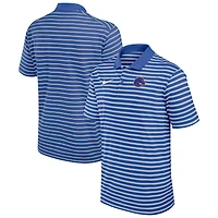 Men's Nike Royal Boise State Broncos Victory Stripe Performance Polo