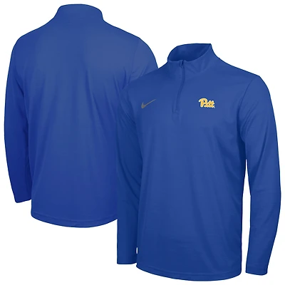 Men's Nike Royal Pitt Panthers Intensity Performance Quarter-Zip Pullover