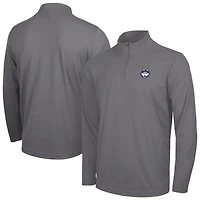 Men's Nike Gray UConn Huskies Intensity Performance Quarter-Zip Pullover