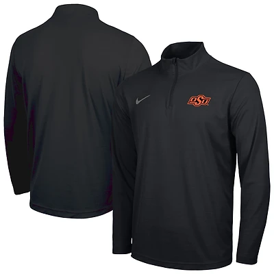 Men's Nike Black Oklahoma State Cowboys Intensity Performance Quarter-Zip Pullover