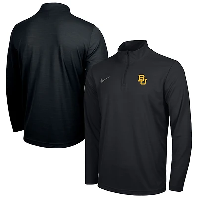 Men's Nike Black Baylor Bears Intensity Performance Quarter-Zip Pullover