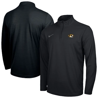 Men's Nike Black Missouri Tigers Intensity Performance Quarter-Zip Pullover