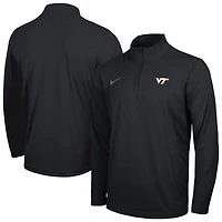Men's Nike Black Virginia Tech Hokies Intensity Performance Quarter-Zip Pullover