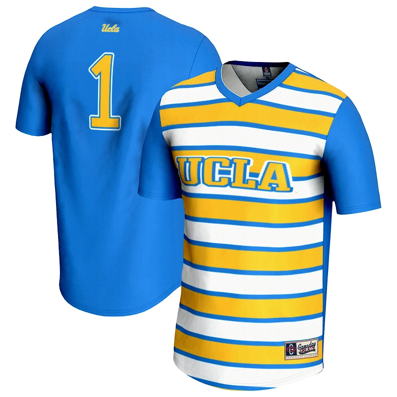 Youth GameDay Greats #1 Blue UCLA Bruins Lightweight Soccer Fashion Jersey