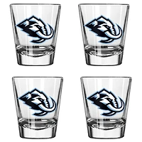 Utah Mammoth Four-Piece 2oz. Shot Glass Set