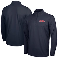 Men's Nike Navy Ole Miss Rebels Intensity Performance Quarter-Zip Pullover
