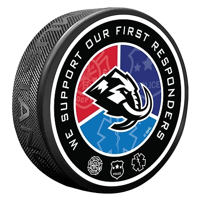 Utah Mammoth First Responders Hockey Puck