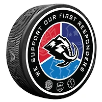 Utah Mammoth First Responders Hockey Puck
